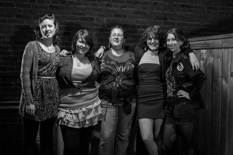 Maddie, Ruth, Amy, El, Paula